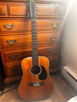 Washburn W-240 12 String Acoustic Electric Guitar