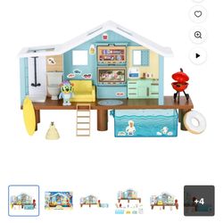 Bluey Beach House and Characters 