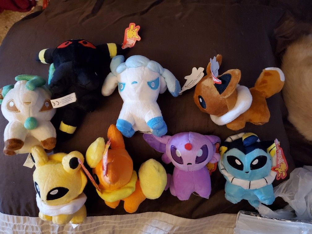 Pokémon plush toys