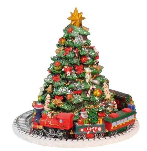 Sale!! Musical Christmas Tree w/Rotating Train