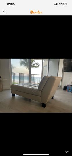 New leather, Chase lounge