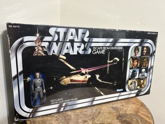 Star Wars Retro Collection Escape From Death Star Game + Grand Moff Tarkin SEALED