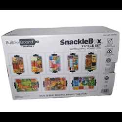 Snackle 4 piece set with cutting board