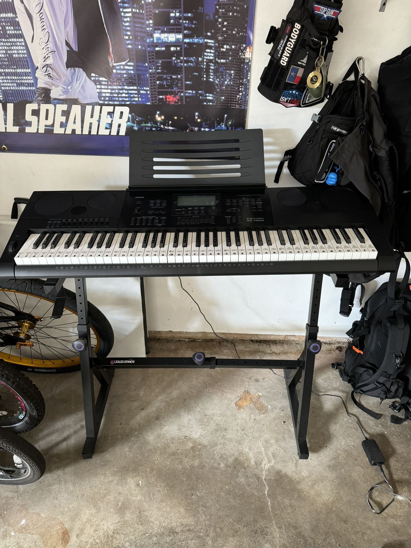 Casio WK-7600 76 Key Keyboard