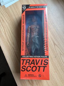 Travis Scott Rodeo 10 Year Anniversary Reissue Collectible Action Figure