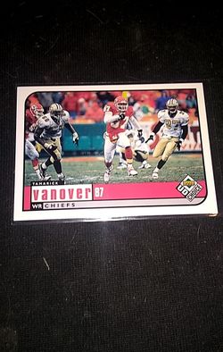 Chiefs football card