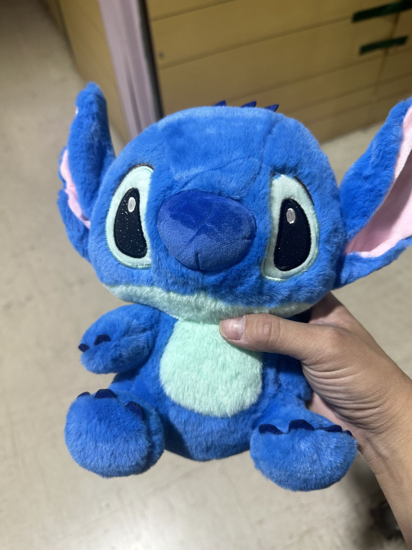 Stitch plush blue color 25cm