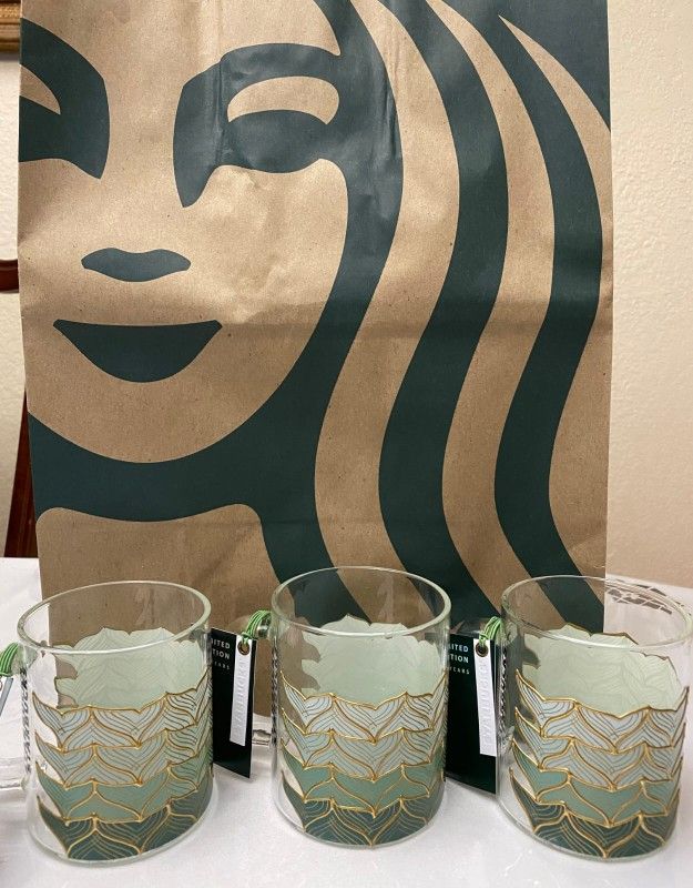 50 ANNIVERSARY STARBUCKS CUPS AND MUGS