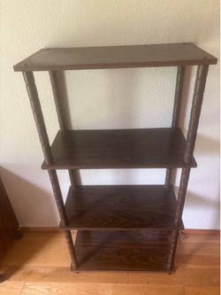 Wood Shelving unit