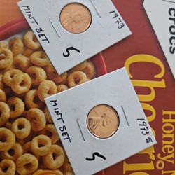 1973, 1973 S Mint Sets Penny