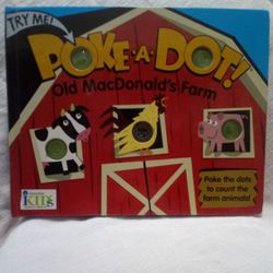 Poke A Dot Old McDonald's Farm Interactive Children's Book 