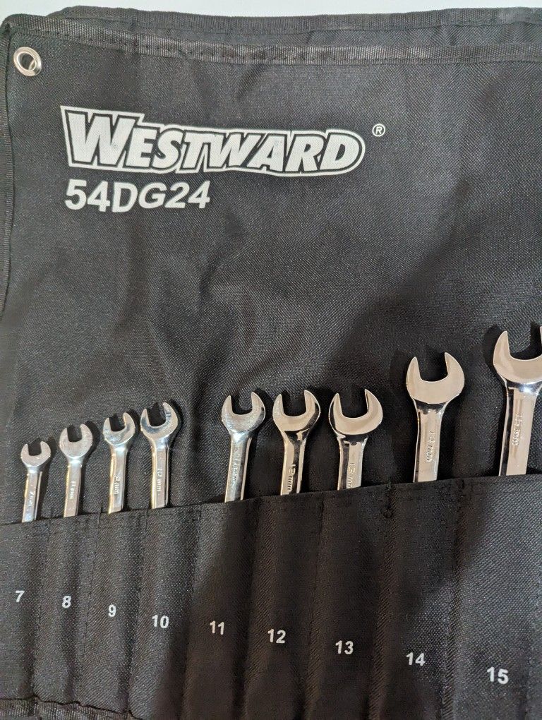 New Westward 54DG24 Wrench Set