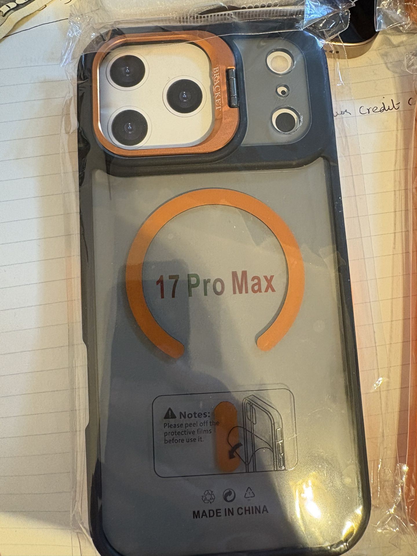 iPhone 17 Pro Max Back Cover Apple Phone New