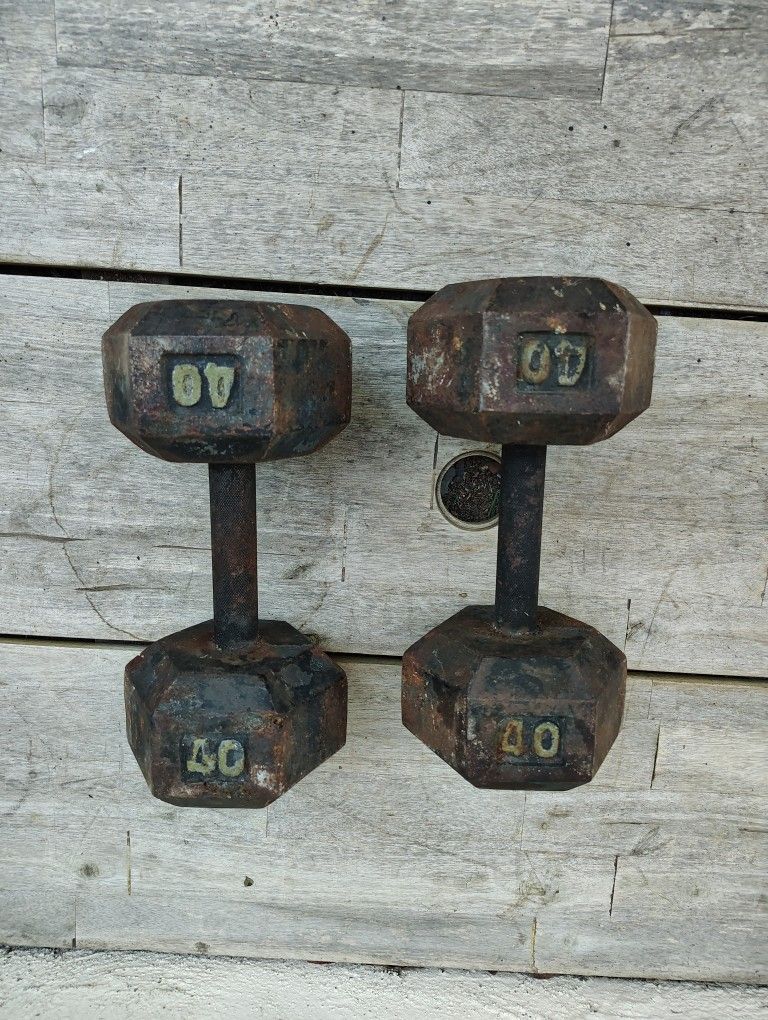 Cast Iron Dumbbells