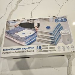 15 Storage Bags With Vaccum