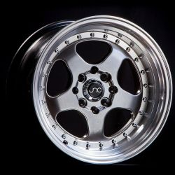 18X9 JNC JNC010 GUNMETAL  MACHINED LIP Wheels