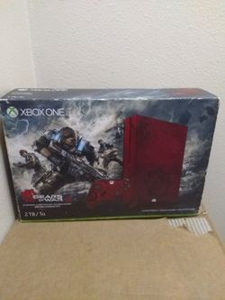Xbox One S 2Tb Gears Of War Edition Complete In Box