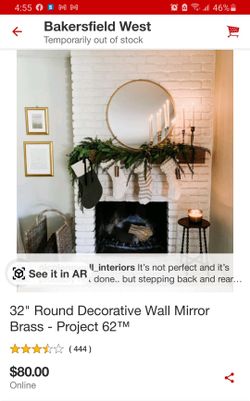 Wall Round Mirror 32 Inch