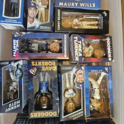 45 Dodger Bobblehead lot/SGA Bobbleheads.  $540 for lot of 45 bobbleheads 