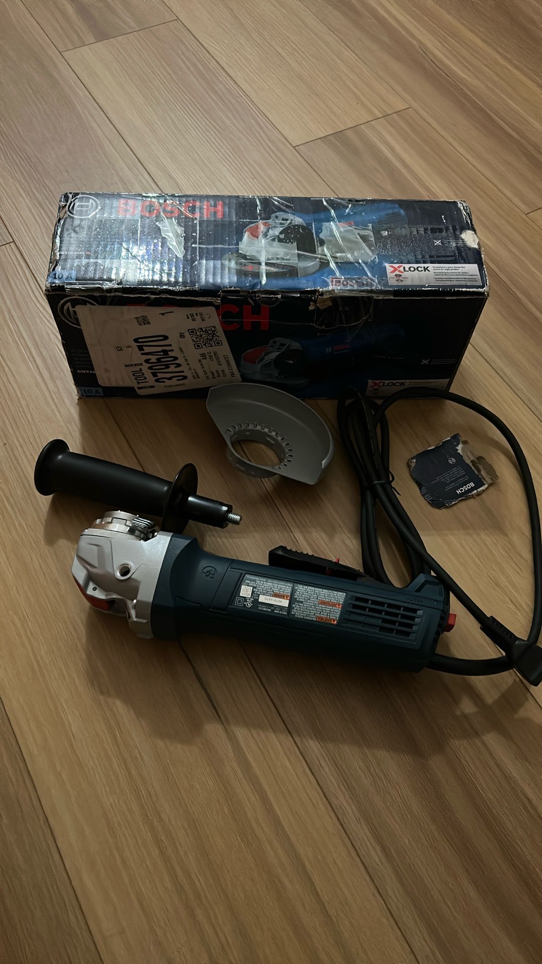 Bosch X Lock 4-1/2 Angle Grinder