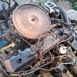 77 Camaro Engine Straight Six 400.00 DOLLARS OBOaro