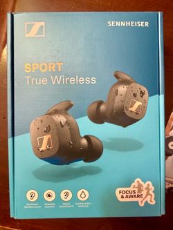 Sennneiser CX True Wireless Sport In Ear Audiophile Headphones
