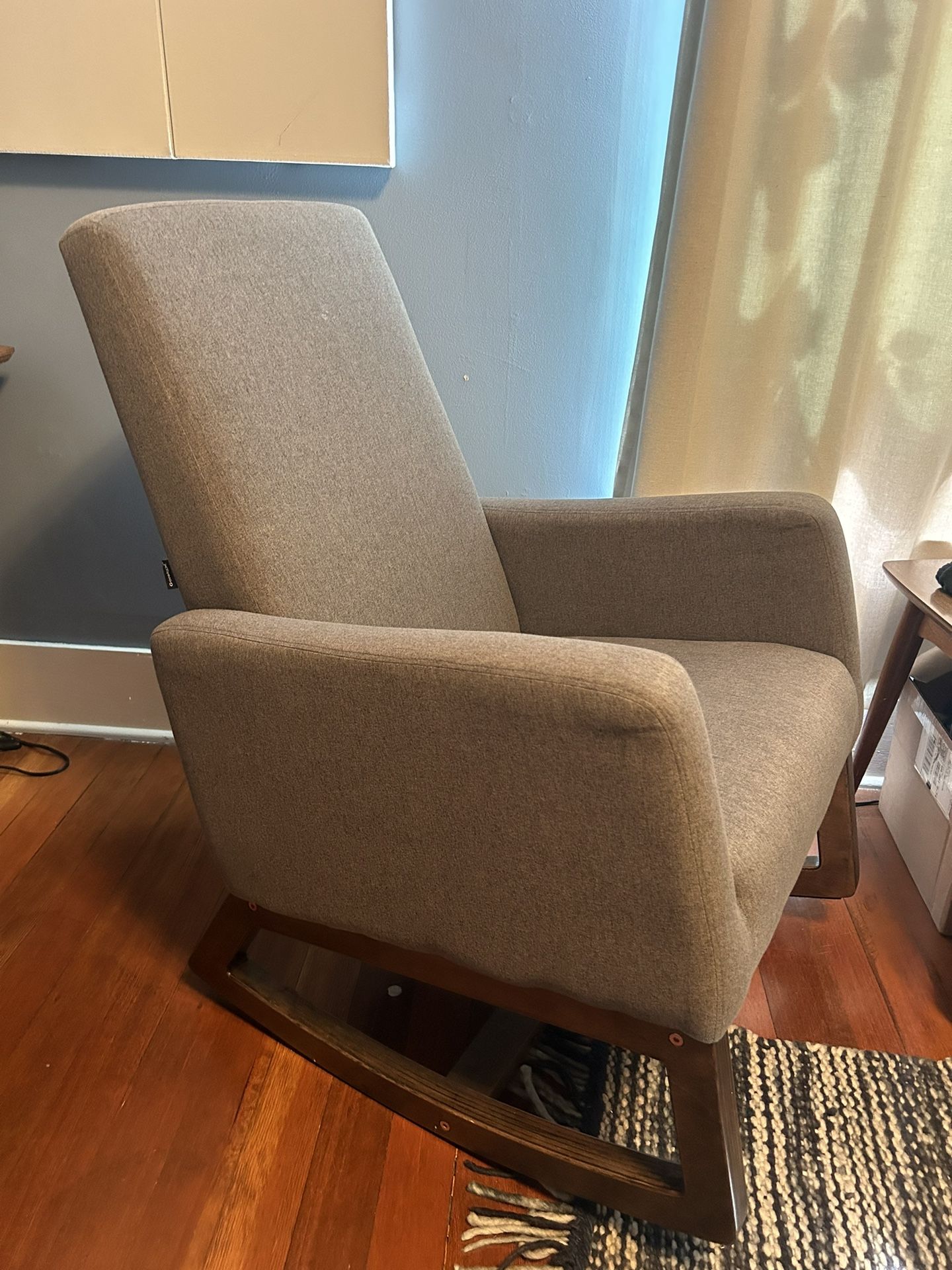 Gray Rocking Chair
