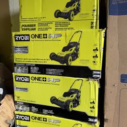 Lawn Mover Ryoby 18v Bateria Y Cargador 