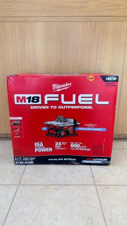 MILWAUKEE M18 8-1/4” TABLE SAW KIT W/ ONE-KEY