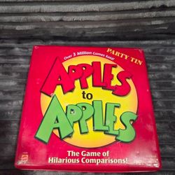 Apple To Apple Card Game