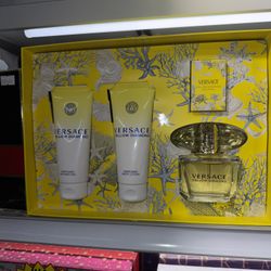 Versace yellow Diamond gift set for woman set de perfumes para mujer