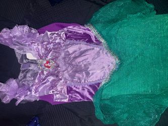 Little Mermaid Ariel Girls Costume Dress
