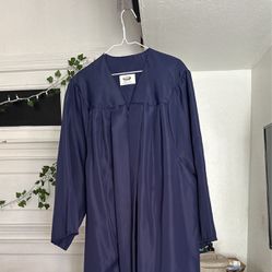 Navy Blue Graduation Gown Unisex 