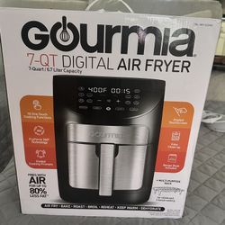 Like New Gourmia 7qt Digital Air Fryer