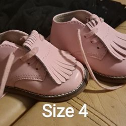 Girl Footpaths Walking Shoes
