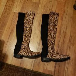 Leapard Stretch Boot