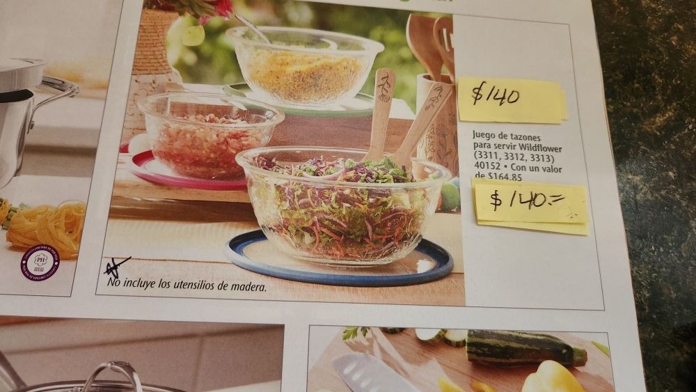 Juego De 3 Tazones Princess House