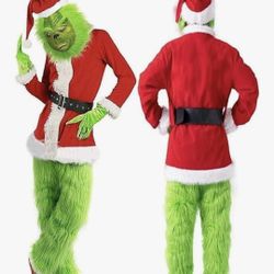 Mr. Grinch Or Santa Christmas Costume 
