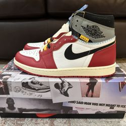 Union x Air Jordan 1 Chicago Shadow Sz 8.5