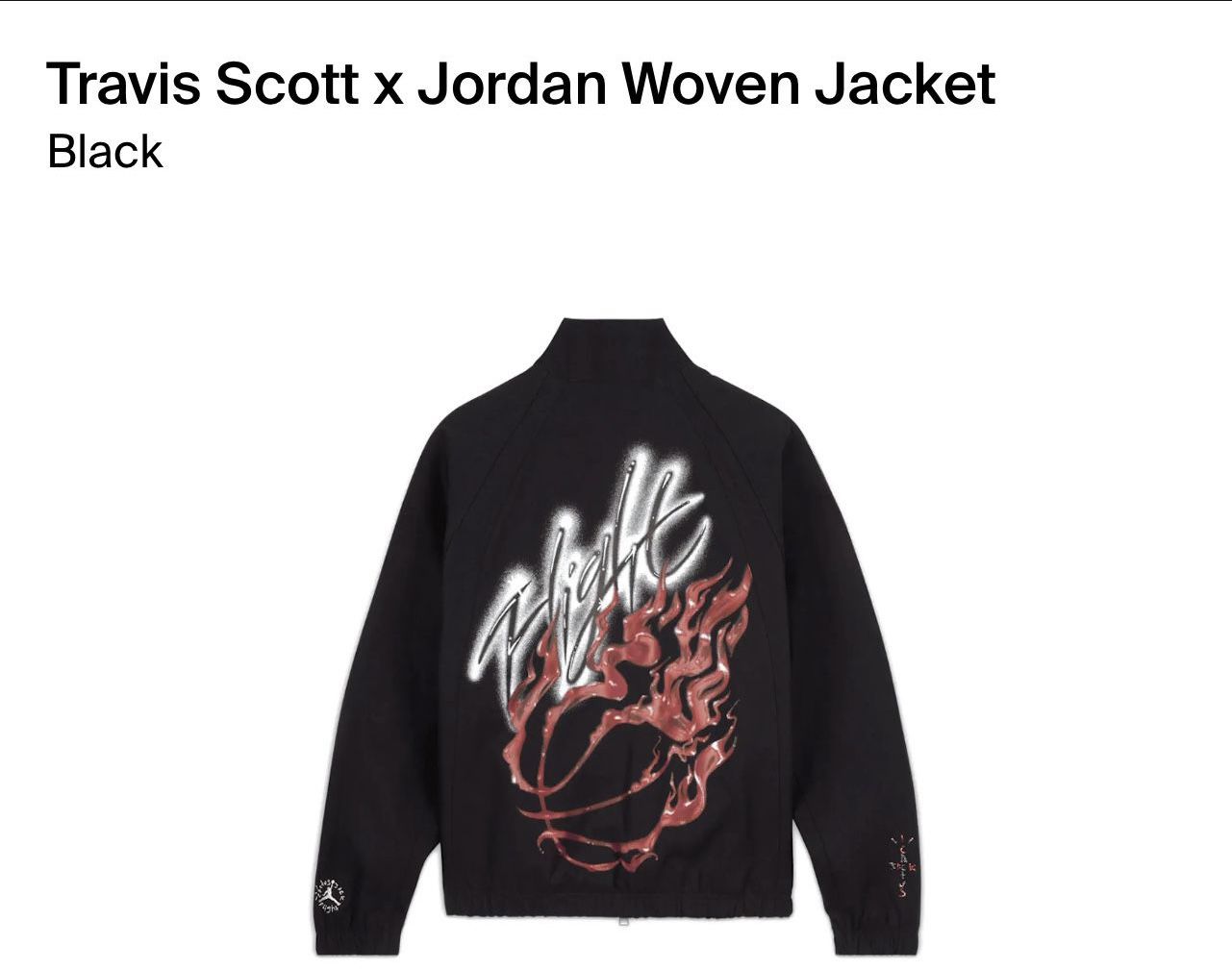 Travis Scott x Jordan Woven Jacket