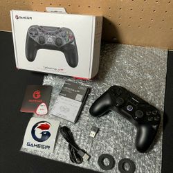 GameSir Tarantula Pro Wireless PC Controller - Switchable ABXY Buttons, TMR Joysticks, 9 Mappable Buttons for PC/Switch/iOS/Android, RGB Lighting

