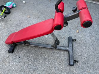 Ab exercise bench