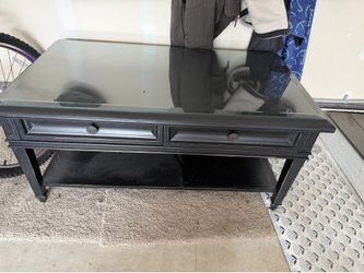 Pottery Barn end table and coffee table