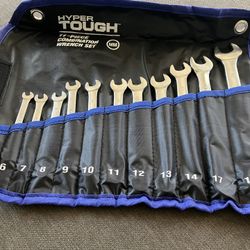 Hyper Tough 11 - Piece Combination Wrench Set ( MM ) … 