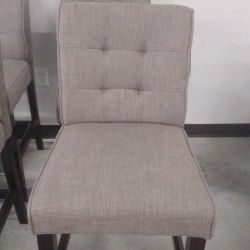 Gray Tweed Counter Height Bar Stool