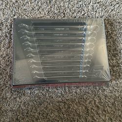 Snap On 10 Piece Metric Flank Drive Combination Wrench Set