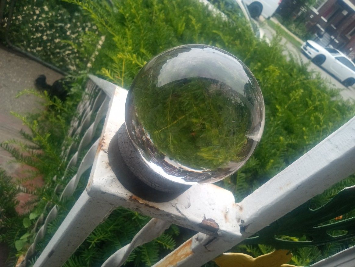 Crystal Ball, A little Smaller Than A Softball