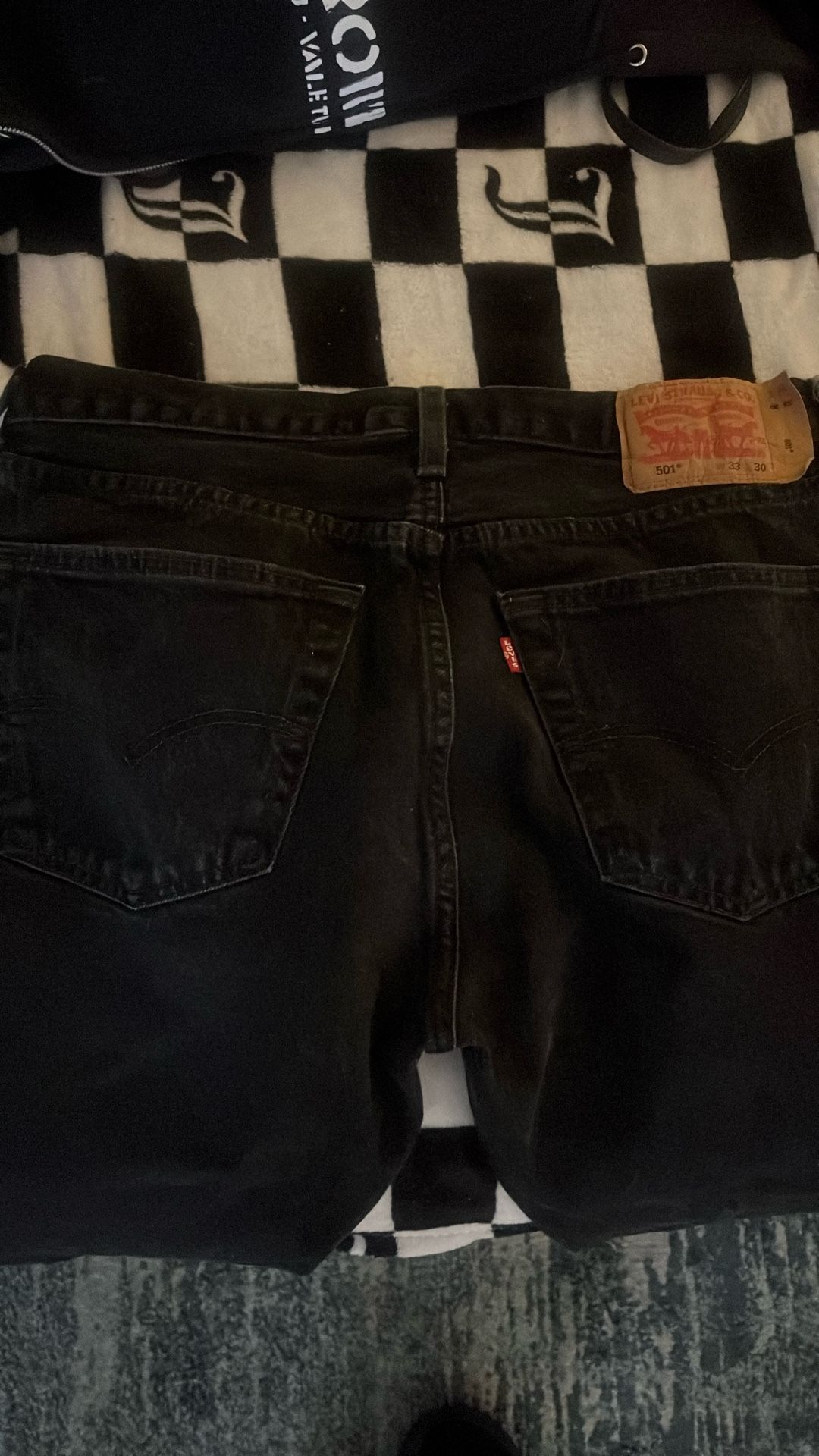 Levi’s 501 33 X30 Black