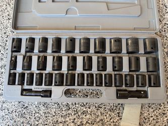 Impact Socket Set with Case