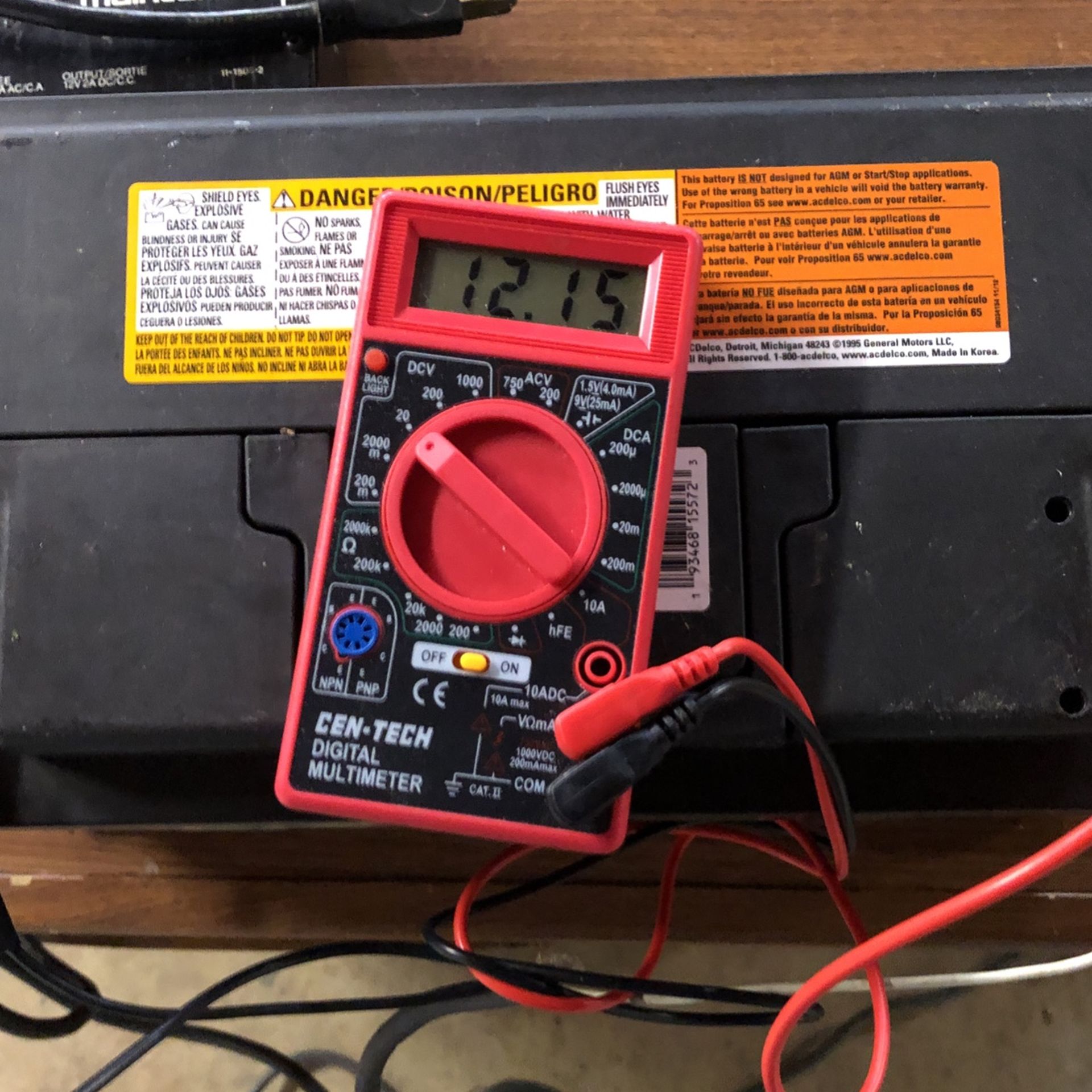 Ac Delco 49 S Neg To Left And + To Right